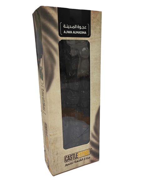 CASTLE FARMS - AJWA ALMADINA 400GM (GOLDEN BOX)