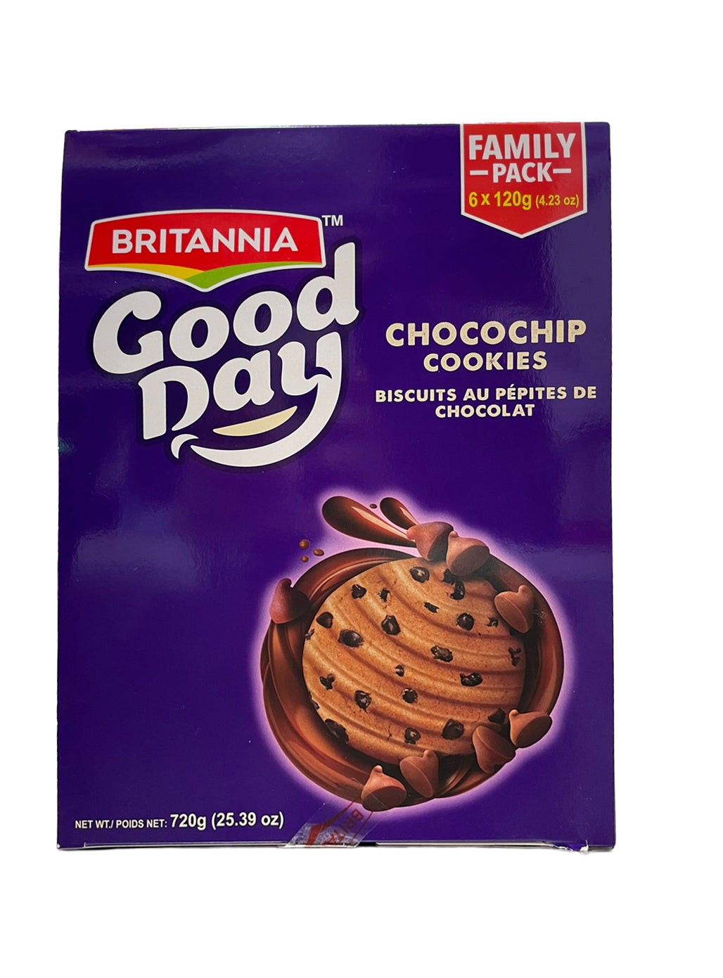 BRITANNIA GOODDAY CHOCOCHIP COOKIES 720GM