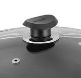 VINOD NONSTICK INDUCTION DEEP KADAI WITH LID 28CM (IZNKL28)
