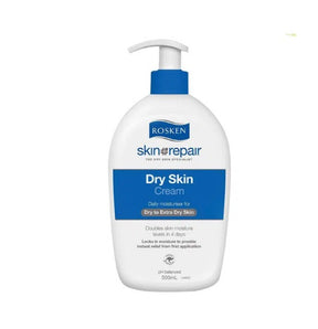 Rosken Skin Repair Dry Skin Cream bottle on a white background