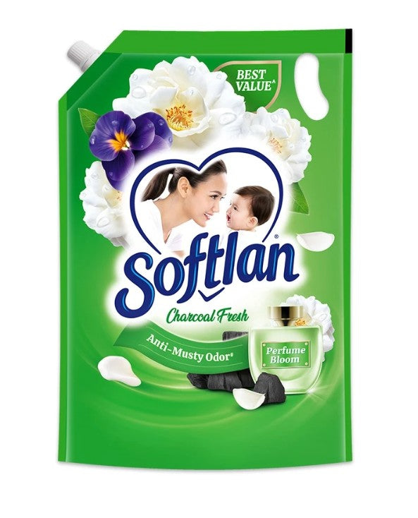 SOFTLAN REFILL 1.6L (CHARCOAL FRESH)