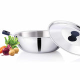 PREMIER STAINLESS STEEL ELITE 3-PLY KADAI - 26CM (006382)