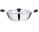 PREMIER STAINLESS STEEL ELITE 3-PLY KADAI - 26CM (006382)