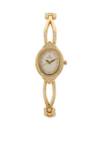 TITAN QUARTZ ANALOG WHITE DIAL WATCH FOR WOMEN(2468YM)
