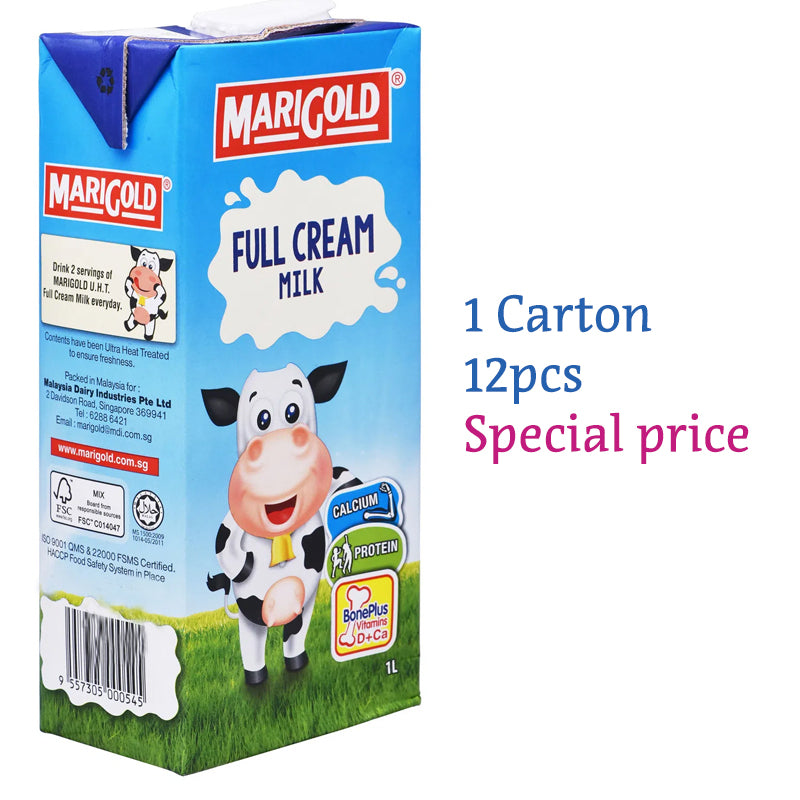 MARIGOLD UHT FULL CREAM MILK 1 L