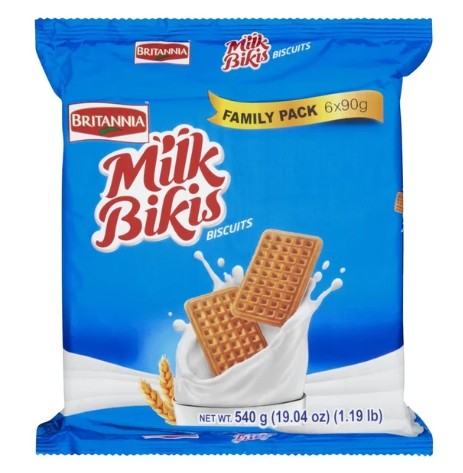 BRITANNIA MILK BIKIS  6x90GM(540)