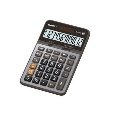A Casio calculator AX-120B