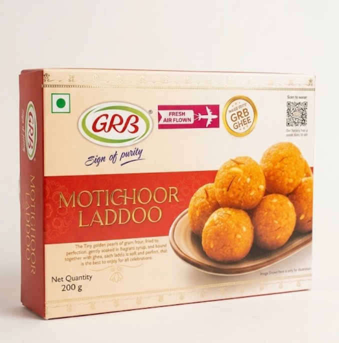 GRB MOTICHOOR LADDU 200GM