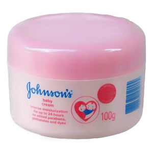 JOHNSON'S BABY CREAM JAR 100G