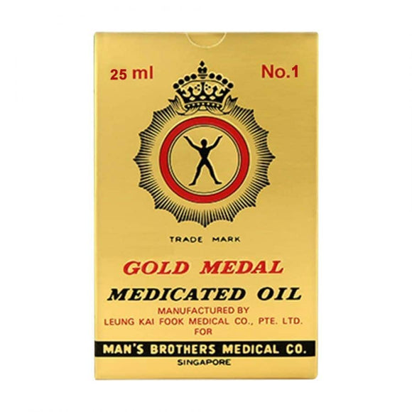 GOLD MEDAL MEDICATED OIL 25 ML
