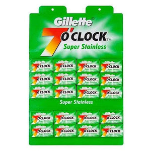 GILETTE 7'0 CLOCK BLADE 5 x 20's(100 BLADES)(PACK)