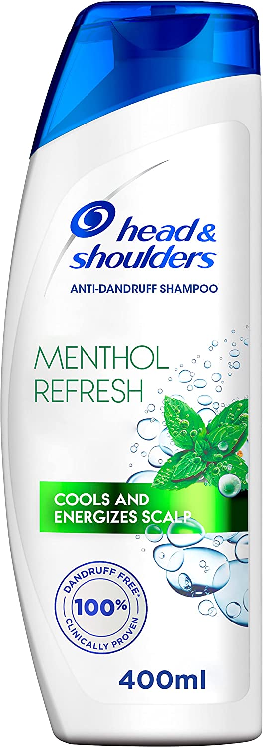 HEAD & SHOULDERS MENTHOL REFRESH SHAMPOO KSA  400 ML