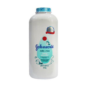 JOHNSON & JOHNSON BABY POWDER MILK + RICE  300 GM