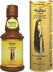 NUZEN GOLD HERBAL HAIROIL 100 ML.