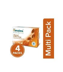 HIMALAYA ALMOND SOAP 4 X 75 GM.