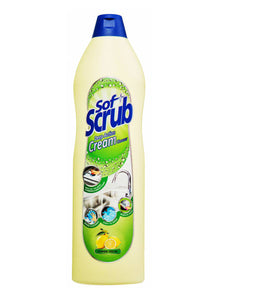 SOFT SCRUB CREAM CLEANSER (LEMON FRESH) 500ML