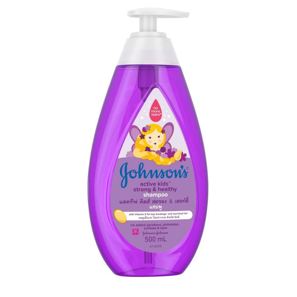 JOHNSON'S ACTIVE KIDS STRONG & HEALTHY SHAMPOO 500ML