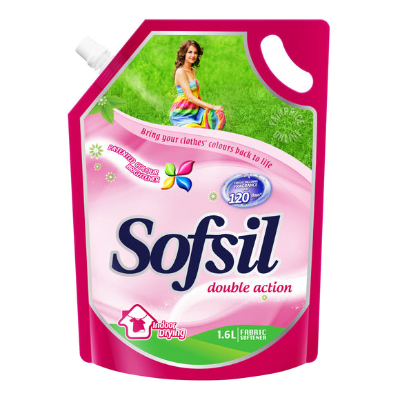 SOFSIL FABRIC SOFTENER REFILL 1.6 (DOUBLE ACTION)