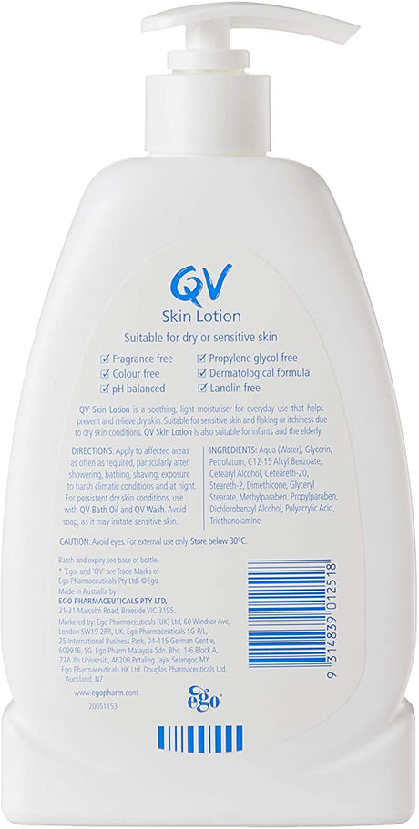 EGO QV SKIN LOTION 1.25LTR