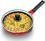 HAWKIN 24CM NON-STICK DIE CAST FRYPAN WITH LID (IDCF24G)