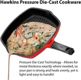 HAWKINS 30CM NON-STICK DIE CAST GRILL PAN  (DCGP30)
