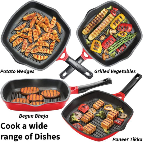 HAWKINS 30CM NON-STICK DIE CAST GRILL PAN  (DCGP30)