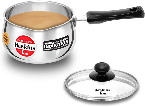 HAWKINS 2L STAINLESS STEEL T-PAN WITH LID (SST20G)