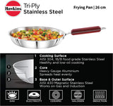 HAWKINS 26CM TRI-PLY STAINLESS STEEL FRY PAN LID (SSF26)