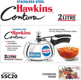 HAWKINS PRESSURE COOKER STAINLESS STEEL CONTURA 2L (SSC20)