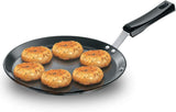 HAWKINS HARD ANODISED FLAT TAVA 26CM WITH PLASTIC HANDLE (AFT26P)