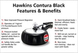 HAWKINS PRESSURE COOKER CONTURA BLACK 2L (CB20)
