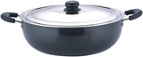 VINOD HARD ANODISED KADAI WITH LID 34CM (HADK-34)