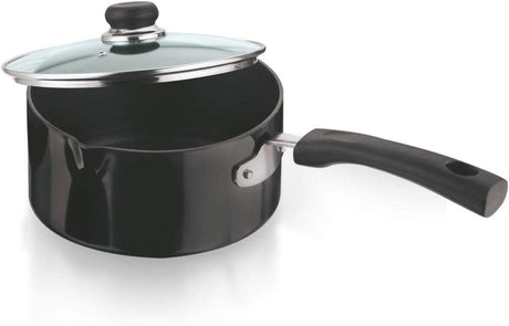 VINOD HARD ANODISED SAUCEPAN WITH LID 16CM (IHASPC-16)