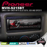 PIONEER MVH-S215BT CAR  AUDIO