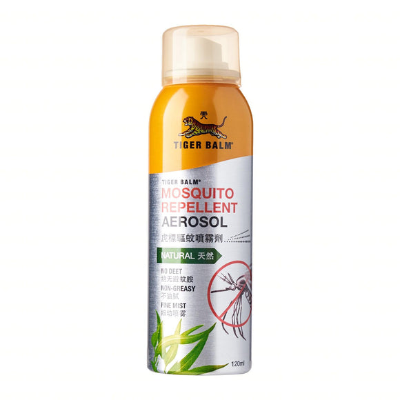 TIGER  BALM MOSQUITO REPELLENT 120 ML(AEROSOL)