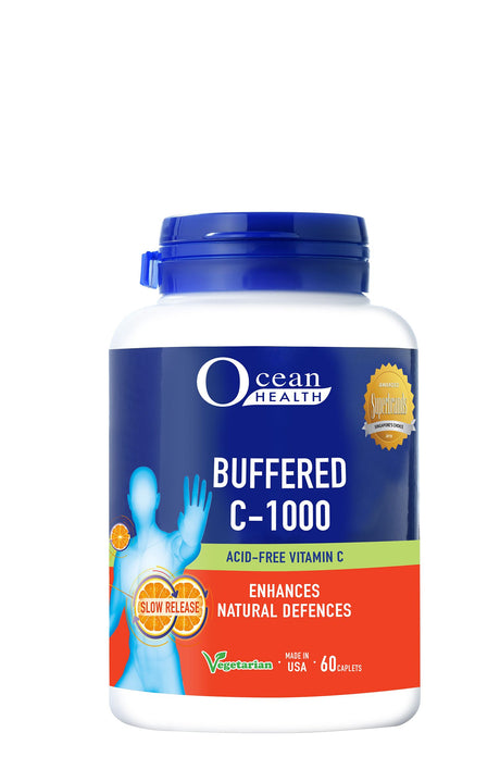 "OCEAN HEALTH" BUFFERED C-1000 WITH CB CAPLET 2X60s