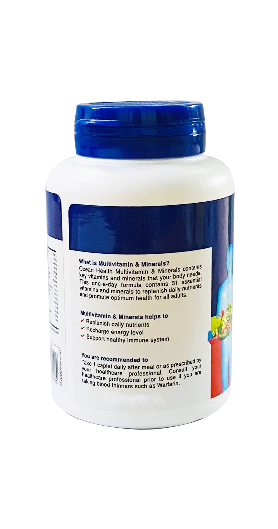 "OCEAN HEALTH" MULTIVITAMIN & MINERALS 60s