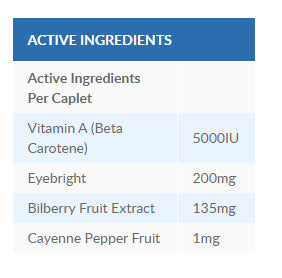 "OCEAN HEALTH" NUTRITION FOR EYES 2 x 60s