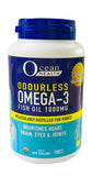 "OCEAN HEALTH" ODOURLESS OMEGA-3 FISH OIL 1000MG (180s)