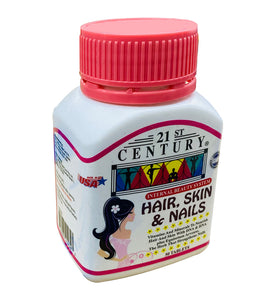 21ST CENTURY HAIR SKIN & NAILS 50'S TAB