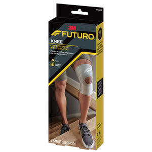 FUTURO COMFORT KNEE WITH STABILIZERS - (S)