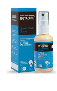 BETADINE SORE THROAT SPRAY 50ML