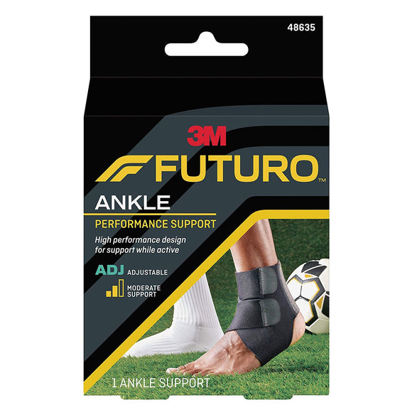 FUTURO PERFORMANCE ANKLE SUPPORT(ADJ)BLACK