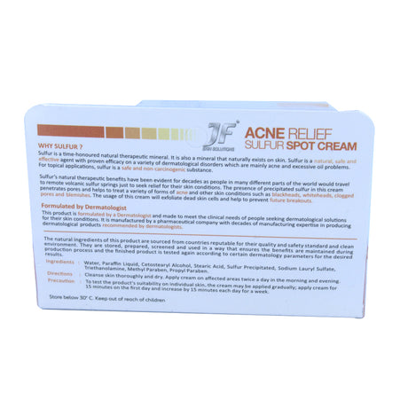 JF ACNE CREAM 10G