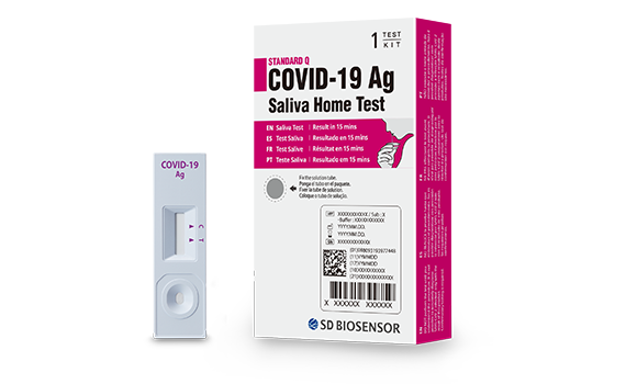 STANDARD Q COVID-19 AG HOME TEST 1 TEST/KIT