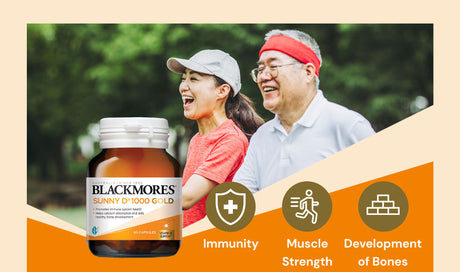 BLACKMORES SUNNY D 1000 GOLD (60 TABLETS)