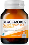 BLACKMORES FAMILY BIO C 500 CHEWABLE (50 TABLETS)