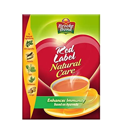 BROOKE BOND RED LABEL TEA NATURAL CARE 250 GM