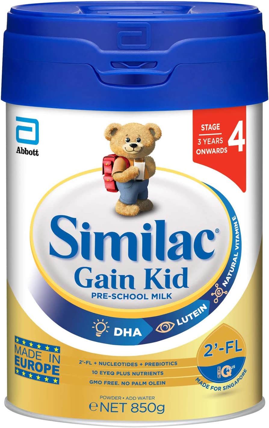 ABBOTT SIMILAC GAIN KID IQ PLUS STAGE-4 850 GM
