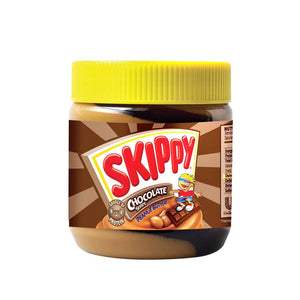 SKIPPY STRIPES CHOCOLATE PEANUT BUTTER 350 GM
